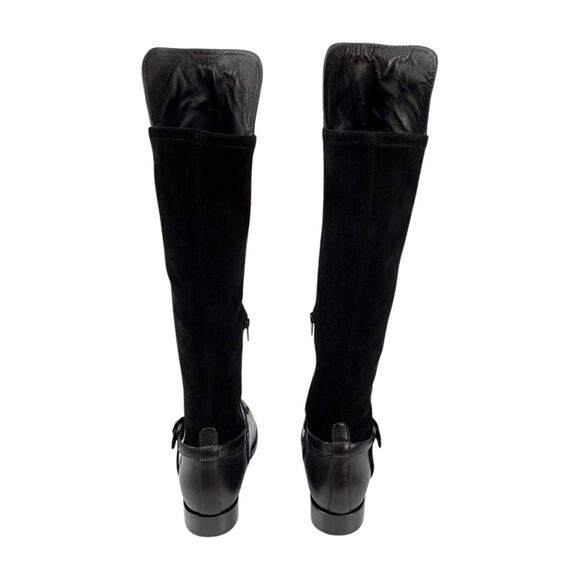 Versace Black Over the Knee Riding Boots NIB - Picture 6 of 15